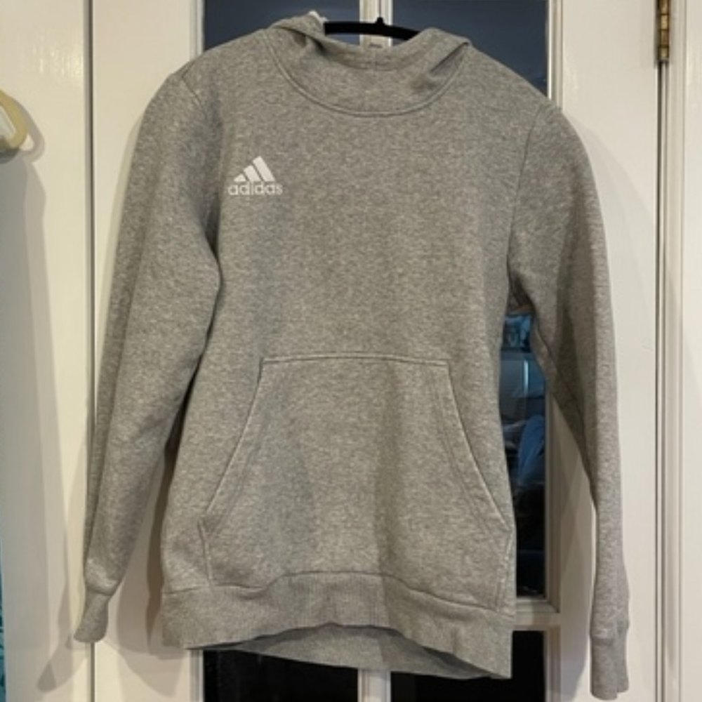 Adidas YL hooded sweatshirt